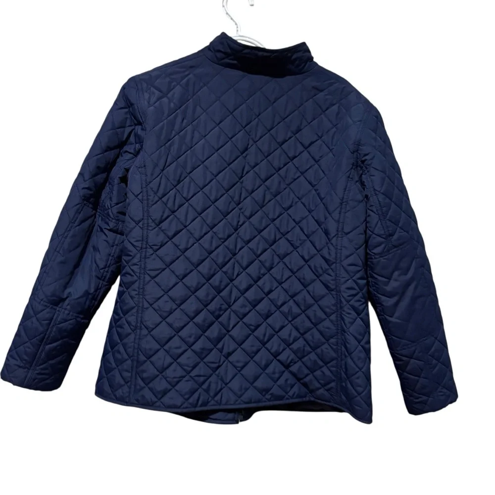 Ralph Lauren Women’s Quilted Barn Jacket in Navy size 1X - Picture 2 of 9